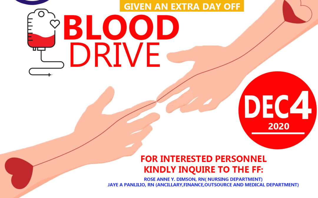 blood donation drive