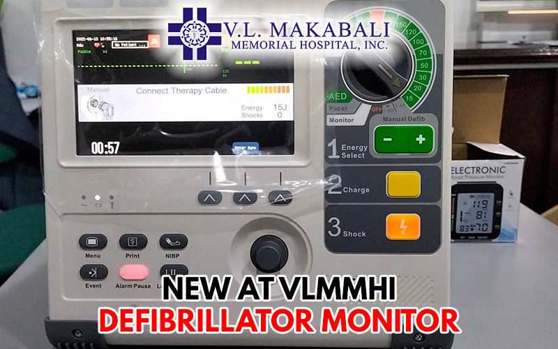 New Defibrillator Monitor at VLMMHI