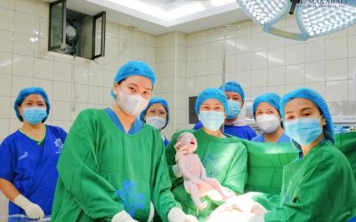 Cesarean Section was successfully performed by Dr. Karen Tiffany Pilar Henzon