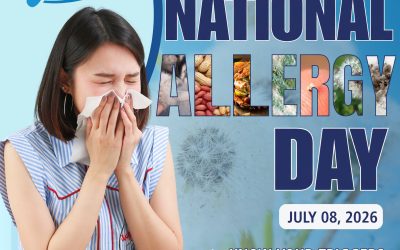 JULY IS NATIONAL ALLERGY MONTH 2026
